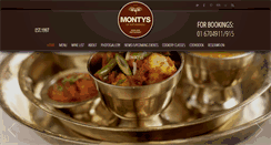 Desktop Screenshot of montys.ie