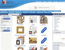 Tablet Screenshot of montys.fr